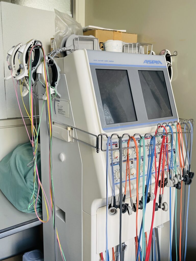 ストレートネックの検査機器